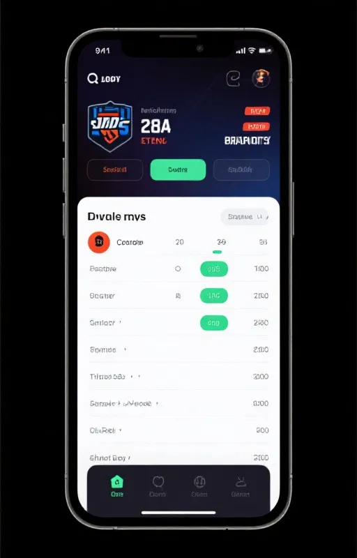 App Interface Mockup